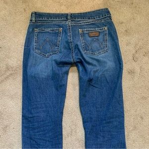 Wrangler bootcut jeans size 9/10 long